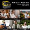 WAVLINK 608C Magnetic Lavalier Wireless Dual Microphone with 8 Pin RX - 8