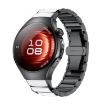 Huawei Watch 5 42mm Ceramic White Metal Band, Butterfly Buckle (Black White) - 1
