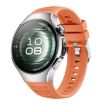 Huawei Watch 5 42mm Orange Corrugated Silicone Band - 1
