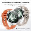 Huawei Watch 5 42mm Corrugated Silicone Band - Raw Blue - 3