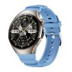 Huawei Watch 5 46mm Cloud Blue Silicone Band with Metal Pin Buckle - 1