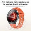 Huawei Watch 5 46mm Cloud Blue Silicone Band with Metal Pin Buckle - 4