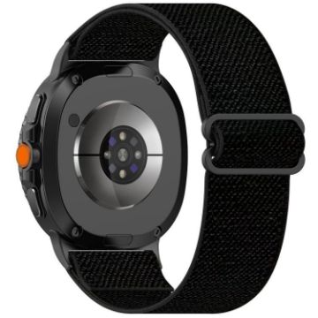 Samsung Galaxy Watch 8 40/44mm Ethnic Nylon Braided Band (Black) - 1