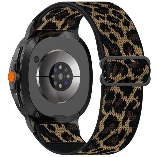 Samsung Galaxy Watch 8 40/44mm Ethnic Nylon Braided Band (Leopard) - 1