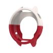 OPPO Watch X2 Mini Silicone Protective Case - Starlight+Red - 2