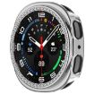 Samsung Galaxy Watch 8 44mm Diamond PC Case, Electroplated Silver - 2