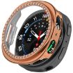 Samsung Galaxy Watch 8 40mm Diamond PC Case, Rose Gold Electroplated - 1