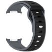 Samsung Galaxy Watch 8 40/44mm Gray Black Silicone Band Reverse Buckle - 3