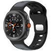 Samsung Galaxy Watch 8 40/44mm Black Gray Silicone Band - 1