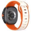 Samsung Galaxy Watch 8 40/44mm Orange Starlight Silicone Band - 2