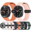 Samsung Galaxy Watch 8 40mm/44mm Light Pink Magnetic Silicone Band - 3