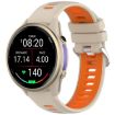 Garmin Forerunner 970 Orange Silicone Watch Band with Steel Buckle - 1