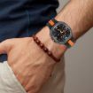 Samsung Galaxy Watch 8 40mm/44mm Two Color Silicone Band Midnight Blue - 7