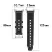 Samsung Galaxy Watch 8 40mm/44mm Nylon Braid Silicone Band Green - 6