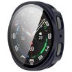 Samsung Galaxy Watch 8 44mm Ink Blue Tempered Film PC Case - 2