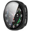 Samsung Galaxy Watch 8 40mm Frosted Black Tempered Film PC Case - 2