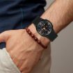 Samsung Galaxy Watch 8 Nylon Hook & Loop Band 40/44mm Army Green - 9