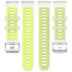 White 22mm Jelly Silicone Watch Band - Durable & Stylish Replacement Strap - 8