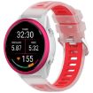 Red 20mm Jelly Silicone Watch Band - Durable & Stylish Replacement Strap - 1