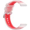Red 20mm Jelly Silicone Watch Band - Durable & Stylish Replacement Strap - 4