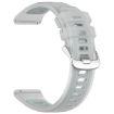 White 20mm Jelly Silicone Watch Band - Comfortable & Durable Strap - 3