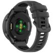 Black 20mm Jelly Silicone Watch Band - Durable & Comfortable Strap - 2