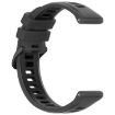 Black 20mm Jelly Silicone Watch Band - Durable & Comfortable Strap - 4