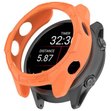 Garmin Forerunner 570 47mm Orange TPU Protective Case - Half Coverage - 1