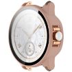 For Honor ROSSINI 2e Pink Tempered Film PC Watch Protective Case - 2