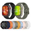 Huawei Watch Fit 4 Pro/3 Wave Texture Silicone Band Light Gray - 5