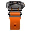 Samsung Galaxy Watch Ultra 47mm Black Orange Silicone Band - 5