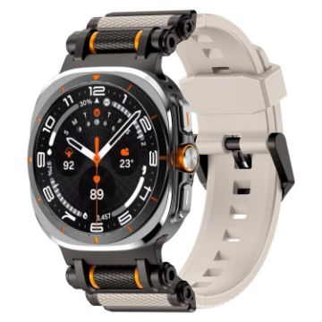 Samsung Galaxy Watch Ultra 47mm Silicone Band Black Starlight - 1