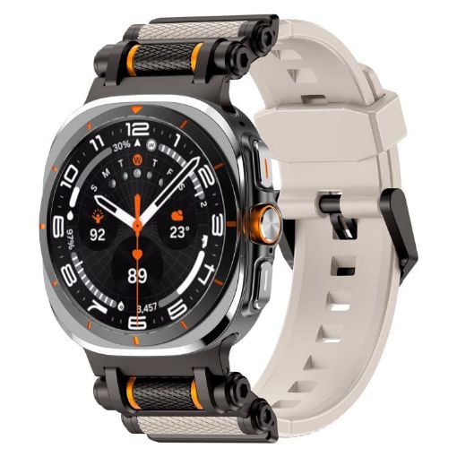 Samsung Galaxy Watch Ultra 47mm Silicone Band Black Starlight - 1