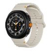 Samsung Galaxy Watch 8 40mm/44mm Beige Silicone Band Wavy Grain - 1