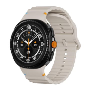 Samsung Galaxy Watch 8 40mm/44mm Silicone Band Starlight Buckle - 1