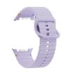 Samsung Galaxy Watch 8 40mm/44mm Purple Silicone Band Wavy Grain - 3