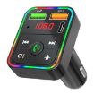 PDF2 Ambient Light Charger FM Transmitter Bluetooth Hands Free MP3 Player - 1