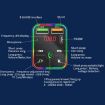 PDF2 Ambient Light Charger FM Transmitter Bluetooth Hands Free MP3 Player - 9