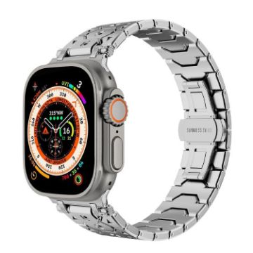 Apple Watch Octagonal Stainless Steel Case Silver 46/49/45/44mm - 1