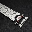 Octagonal Stainless Steel Watch for Apple Watch 46/49/45/44mm Silver Gold - 9