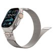 Milanese Steel Magnetic Watch Band for Apple Watch 46/49/45/44mm Titanium - 1