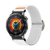 Universal 20mm White Nylon Watch Band - Mechanical Drip Elastic Strap - 1