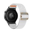 Universal 20mm White Nylon Watch Band - Mechanical Drip Elastic Strap - 2