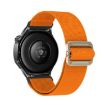 Universal 20mm Orange Nylon Watch Band - Mechanical Drip Elastic Strap - 2