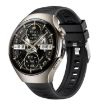 Huawei Watch 5 46mm Black Corrugated Silicone Band - 1