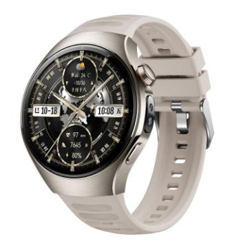 Huawei Watch 5 46mm Starlight Corrugated Silicone Band - 1