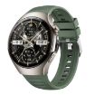 Huawei Watch 5 46mm Green Corrugated Silicone Band - 1