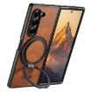Samsung Galaxy Z Fold5 Suteni G3 MagSafe Brown 360 Holder Case - 1