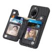 Huawei nova 14 Pro Carbon Fiber Flip Zipper Wallet Case - Black - 4