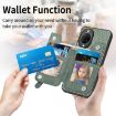 Huawei nova 14 Pro Carbon Fiber Flip Zipper Wallet Case - Black - 7
